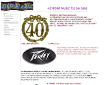 Tablet Screenshot of keyportmusic.com